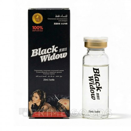 Возбуждающие капли Черная вдова BLACK WIDOW для женщин 20 мл от sex shop primegoods