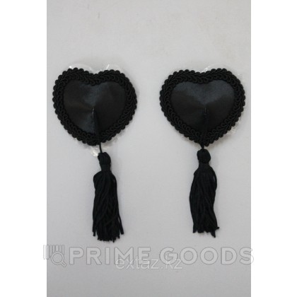 Пэстисы - черные сердечки от sex shop primegoods