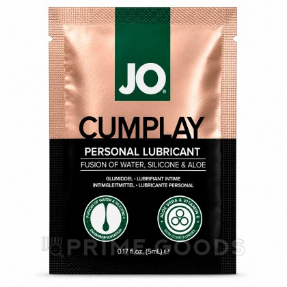 Водно-силиконовый лубрикант с имитацией спермы JO Cumplay, 5 мл от sex shop primegoods