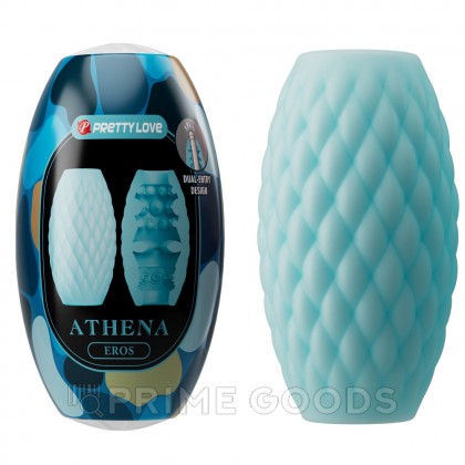 Мастурбатор яйцо «Pretty Love Athena» голубой от sex shop primegoods