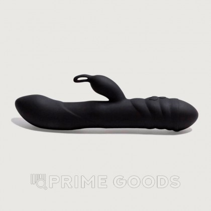 Вибратор-массажер с функцией ротации Twister черный от Adrien Lastic от sex shop primegoods фото 3