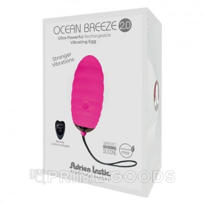 Виброяйцо с пультом ДУ Ocean Breeze Pink 2.0 от Adrien Lastic от sex shop primegoods фото 5