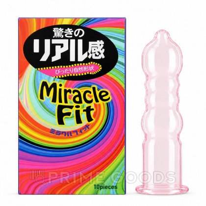 Презервативы SAGAMI Miracle Fit 10 шт. (анатомическая форма) от sex shop primegoods