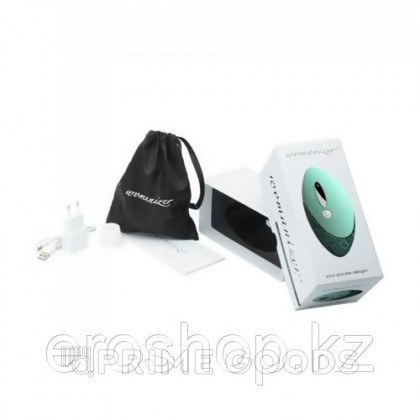 Стимулятор клитора - вакуумный Womanizer W500 Pro - цвет ментола от sex shop primegoods фото 3