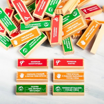 Падающая башня с фантами, 54 бруска от sex shop primegoods фото 5