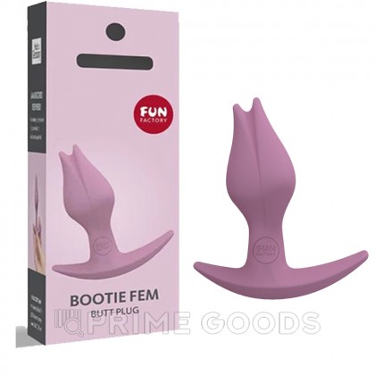 Анальный стимулятор Bootie Fem от Fun Factory (пудрово-розовый) от sex shop primegoods