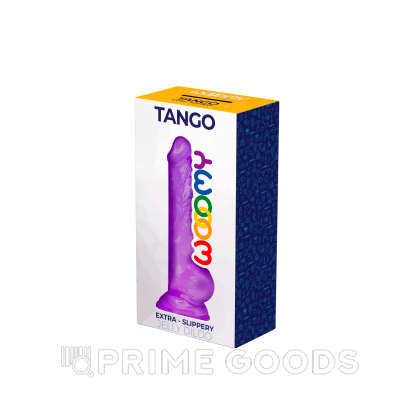 Фаллоимитатор Tango фиолетовый от WOOOMY (13*3,2 см.) от sex shop primegoods фото 2