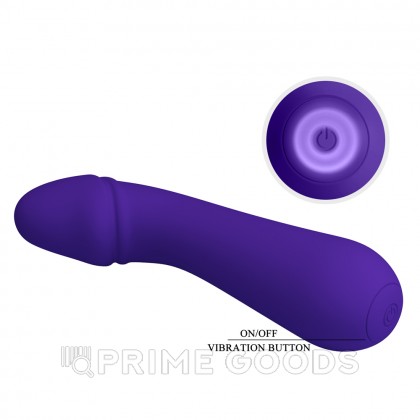 Вибратор Cetus Super Soft (15 см) синий от sex shop primegoods фото 10