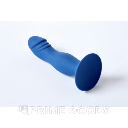 Анальная пробка Hercules (цвет кобальт, размер M) от sex shop primegoods фото 2