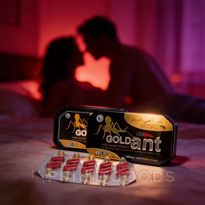 Мужской возбудитель Gold ant (с витамином 10 таблеток + 10 витаминок) от sex shop primegoods фото 5