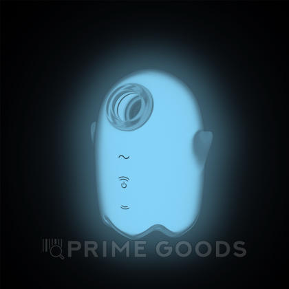 Мини-вибратор с воздушной стимуляцией Satisfyer Glowing Ghost серый (светится в темноте) от sex shop primegoods фото 8
