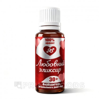 Любовный эликсир 30+ (возбудитель мгновенного действия) от sex shop primegoods