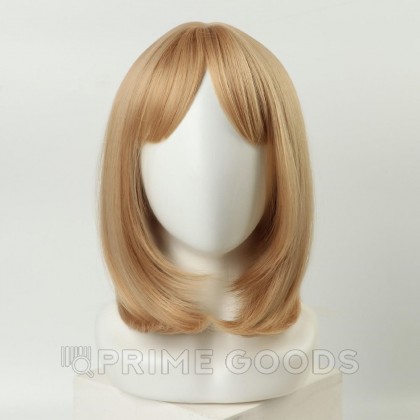 Парик искусственный с чёлкой 30 см, цвет блонд от sex shop primegoods фото 2