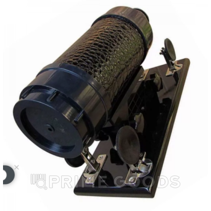 Секс-машина machina gun черная кожа от sex shop primegoods фото 2