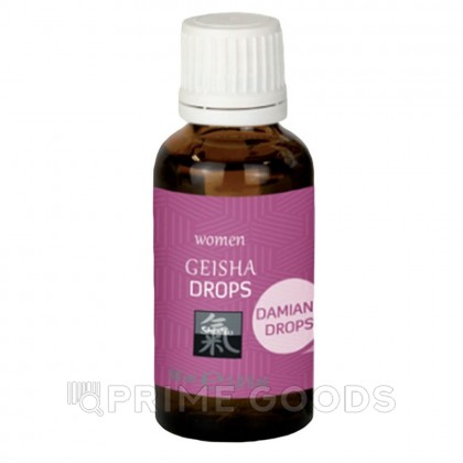 Биологически активная добавка к пище Geisha drops Shiatsu (30 мл.) от sex shop primegoods фото 3
