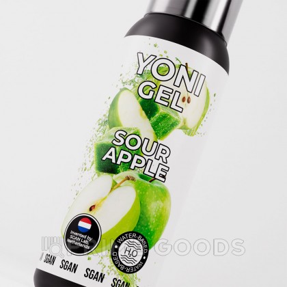 Лубрикант для орального секса SGAN Sensual со вкусом кислого яблока, 100 мл от sex shop primegoods фото 2