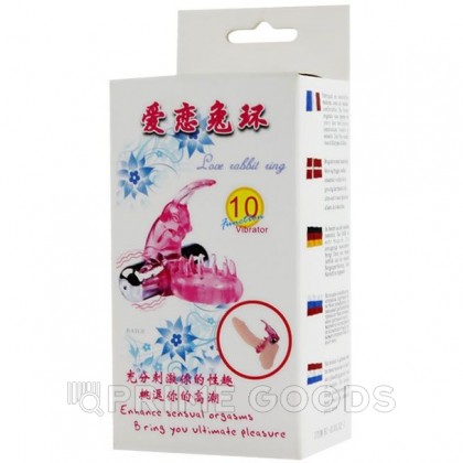 Эрекционное кольцо в виде кролика с мощным виброэлементом от sex shop primegoods фото 3