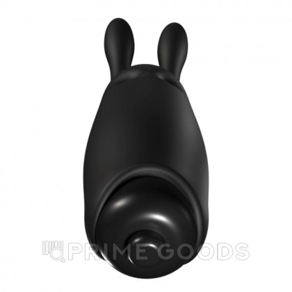 Карманный вибратор-кролик Rabbit Adrien Lastic черный от sex shop primegoods фото 4