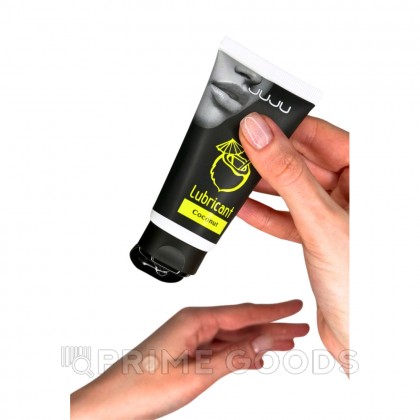 Съедобный лубрикант JUJU со вкусом кокоса  50 мл от sex shop primegoods фото 5