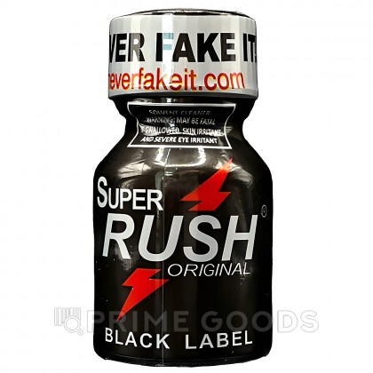 Попперс Super Rush Original black label, Люксембург 10 мл  от sex shop primegoods