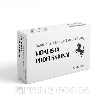 Препарат для усиления потенции Vidalista Professional 20 mg (10 таб.) от sex shop primegoods фото 10