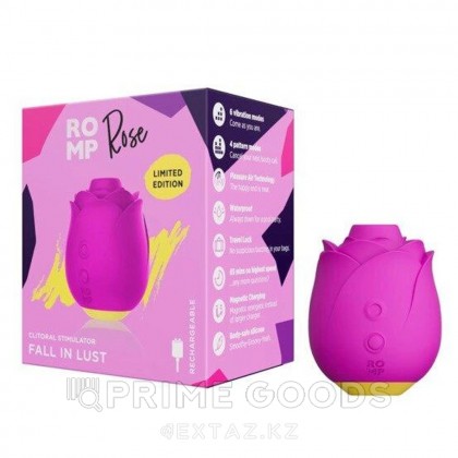Бесконтактный клиторальный стимулятор Romp Suction Rose от sex shop primegoods фото 2