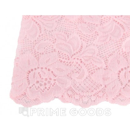 Трусики-шортики кружевные розовые (XL-2XL) от sex shop primegoods фото 6