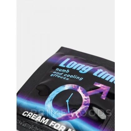 Крем для мужчин LONG TIME серии Sex Expert, 1,5 г от sex shop primegoods фото 3