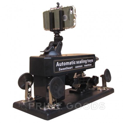 Секс-машина Machina Gun черная с дистанционным управлением для селфи от sex shop primegoods фото 2