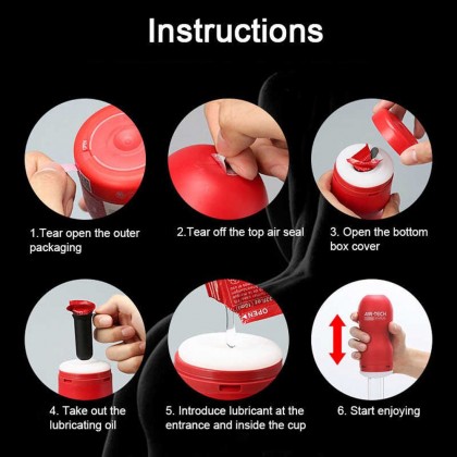 TENGA Air-Tech VC Стимулятор Regular, совместимый с вакуумной насадкой от sex shop primegoods фото 6