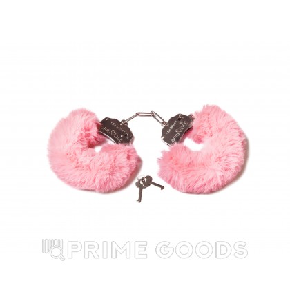 Шикарные наручники с пушистым мехом пастельно розового цвета  (Be Mine) (One Size) от sex shop primegoods