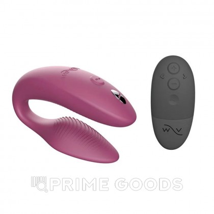 Вибратор для пар We-Vibe Sync 2 розовый (в комплекте батарейка для пульта) от sex shop primegoods фото 4