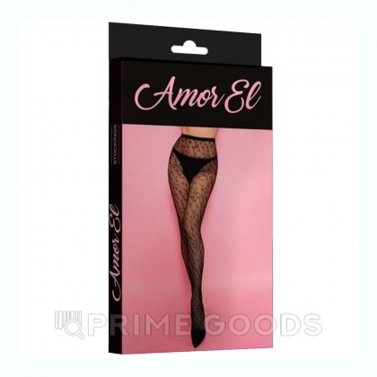 Колготы c леопардовым рисунком Amor EL от sex shop primegoods фото 2