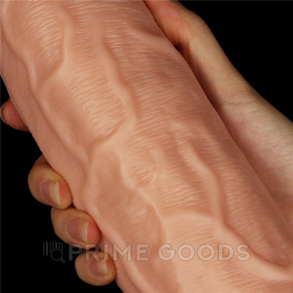 Фаллоимитатор на присоске Realistic Curved Dildo (24 см) от sex shop primegoods фото 6