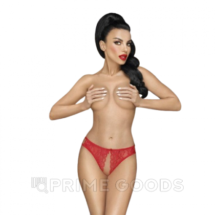 Стринги с доступом Penthouse Naughty valentine S/M красные от sex shop primegoods