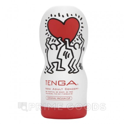 Мастурбатор Original Vacuum Cup TENGA & Keith Haring от sex shop primegoods