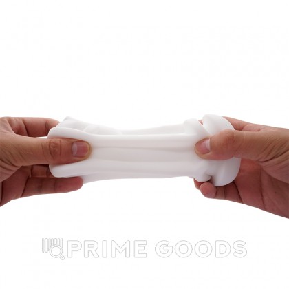 Премиум мастурбатор с вибрацией и озвучкой Snow от sex shop primegoods фото 2
