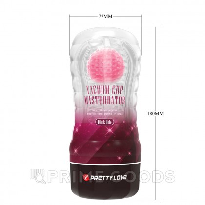 Мужской мастурбатор Black hole с внутренним стимулятором, розовый от sex shop primegoods фото 6