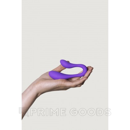 Двойной вибратор с пультом ДУ Couple Secrets II фиолетовый от Adrien Lastic от sex shop primegoods фото 5