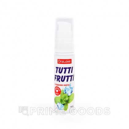 Интимный гель TUTTI-FRUTTI, сладкая мята, 30 г от sex shop primegoods фото 7
