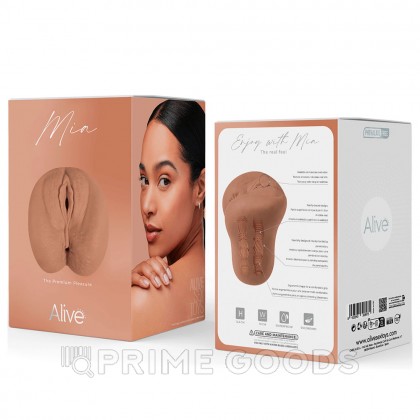 Реалистичный двойной мастурбатор Mia от Alive, XL от sex shop primegoods фото 6