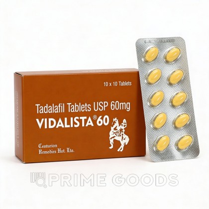 Препарат для усиления потенции и продления полового акта Vidalista 60 mg (10 шт.) от sex shop primegoods фото 4