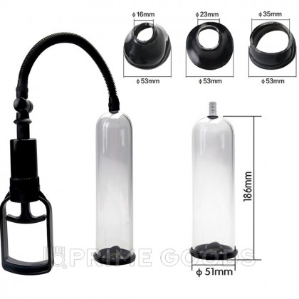 ПОМПА ВАКУУМНАЯ размер колбы L 192 мм D 55 мм. от sex shop primegoods фото 4