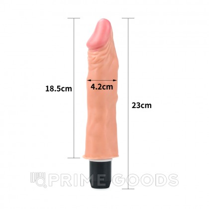 Вибратор реалистик гнущийся (23 х 4,2 см) от sex shop primegoods фото 4