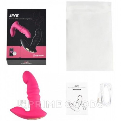 Универсальный вибростимулятор JIVE от Magic Motion розовый от sex shop primegoods фото 3