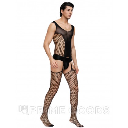 Боди сетка с чулками для мужчин (OS) от sex shop primegoods фото 2