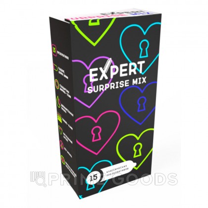 Презервативы EXPERT Surprise Mix, Микс, 15 шт от sex shop primegoods фото 2