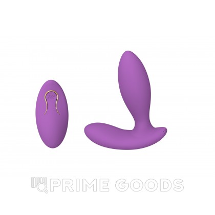 Вибростимулятор клитора и точки G с пультом ДУ (фиолетовый) от sex shop primegoods
