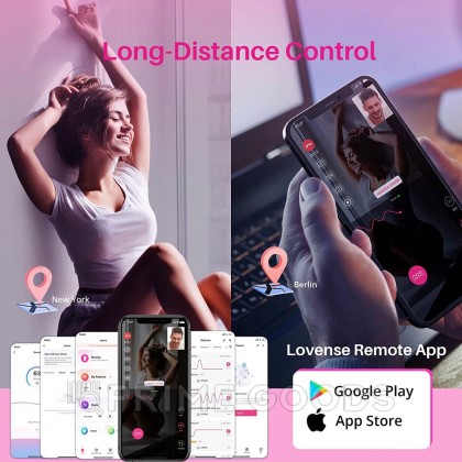 Двойной вибратор Flexer Lovense (для точки G и клитора) от sex shop primegoods фото 4