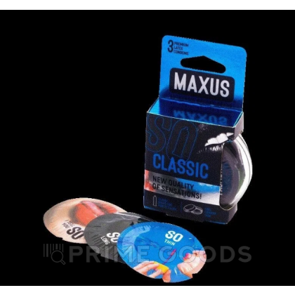 Презервативы классические MAXUS AIR Classic №3 от sex shop primegoods фото 4